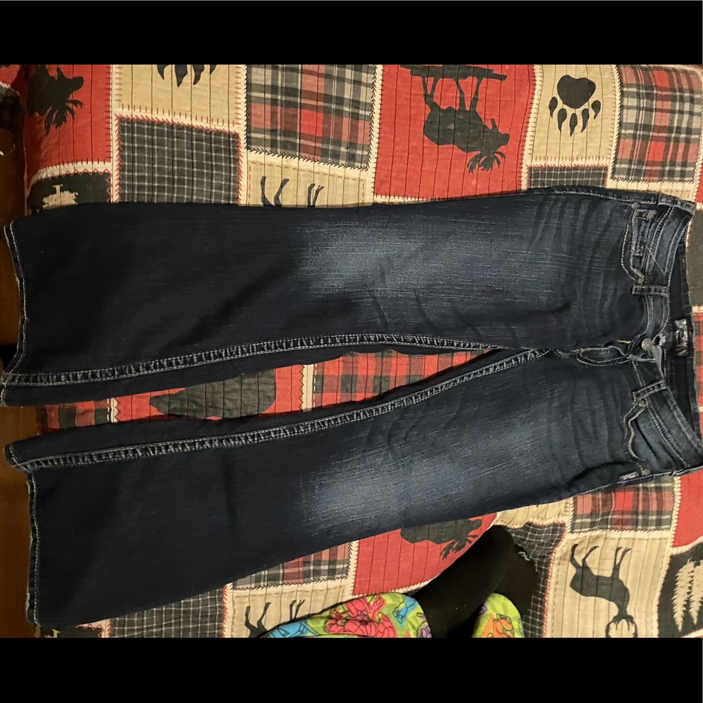 Silver jeans